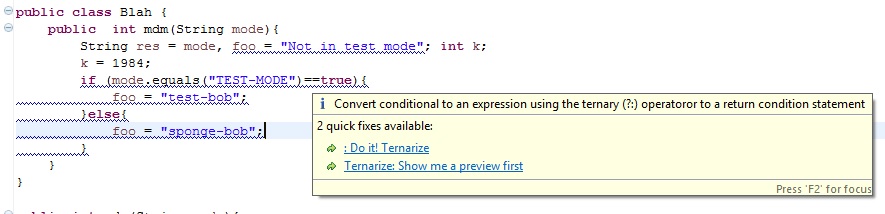 Function to change